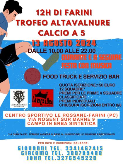 Trofeo Alta Val Nure calcio a 5